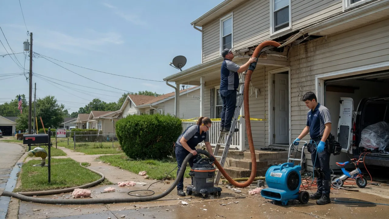 Water Damage Restoration in North Newton, KS near me